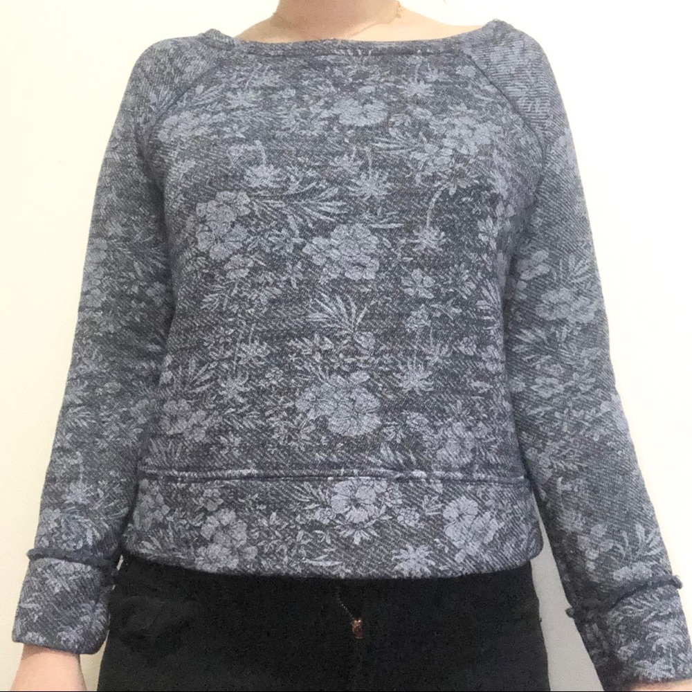 Soft Joie Floral Sweatshirt